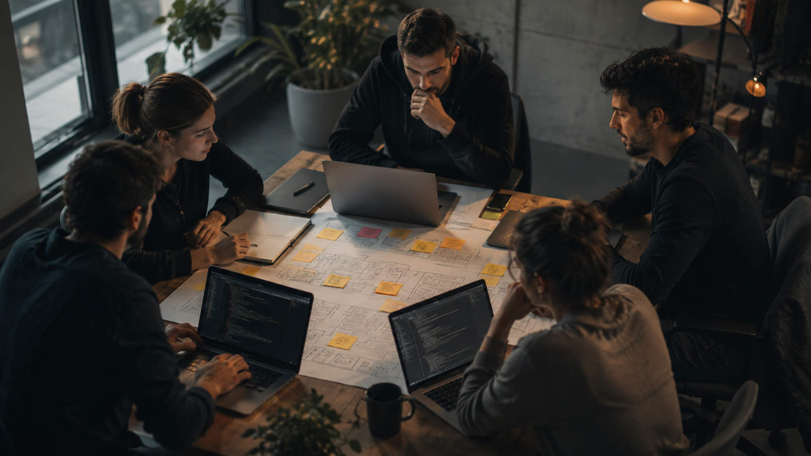 GeniusFolks team at work